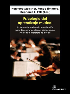 cover image of Psicología del aprendizaje musical